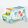Chanak Wooden Activity Bus 6-in-1 Toys Truck