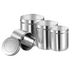 Kraft Deep Stainless Steel Kitchen Storage Dabba Set of 4 – 10 cm x 14 cm