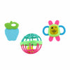 Chanak Baby Kinder Rattle Set for 0-6 Months Old Baby-3pcs