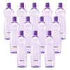 MILTON Pacific 1000 Pet Water Bottles, 1 Litre Each, Set of 12, Purple