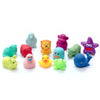 Jam & Honey Baby Bath Assorted Floating Animal Squeeze Toys - 13 Pieces
