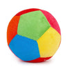 Storio Soft Plush Baby Ball with Rattle Sound Multi Color - 11 Cm