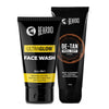 Beardo Ultraglow Face Wash & De-Tan Peel Off Mask Combo
