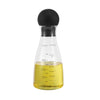 UMAI Glass Oil Dispenser with Leakproof Silicone Lid | 450ml | Glass Oil Bottle