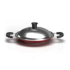 Impex IAC-2030 Premium Non-Stick Aluminium Appachatty 20cm Maroon Induction Base