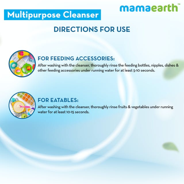 Mamaearth Plant Based Multipurpose Cleanser For Babies 500 ml