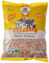 24 Mantra Organic Red Poha / Flattended Rice - 500 gms