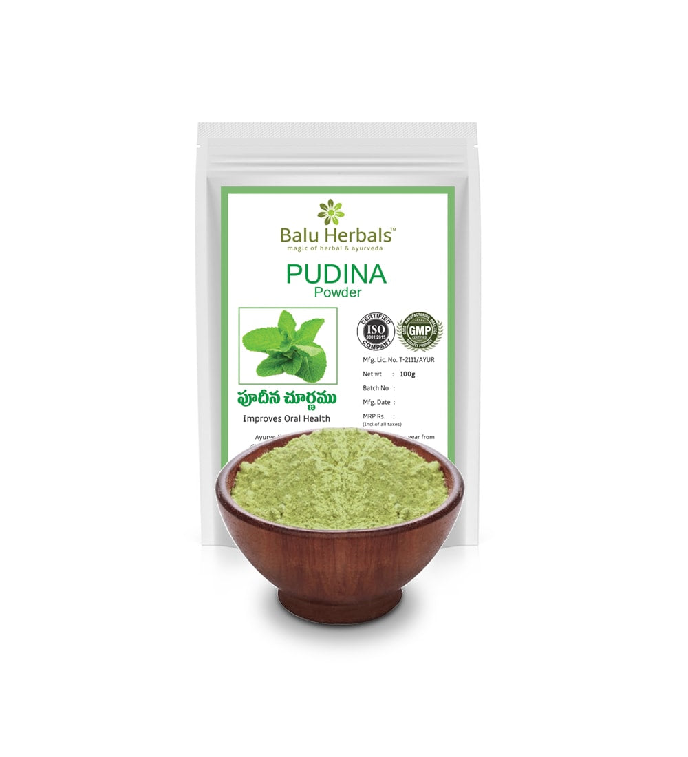 Balu Herbal Pudina Powder - 100 gms