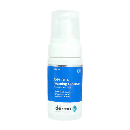 The Derma Co 3% AHA-BHA Foaming Face Wash - 100 ml