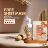 Buds&Berries Rice water Foaming Face Wash with Silicone Brush -150ml - Get Face Sheet Mask Free