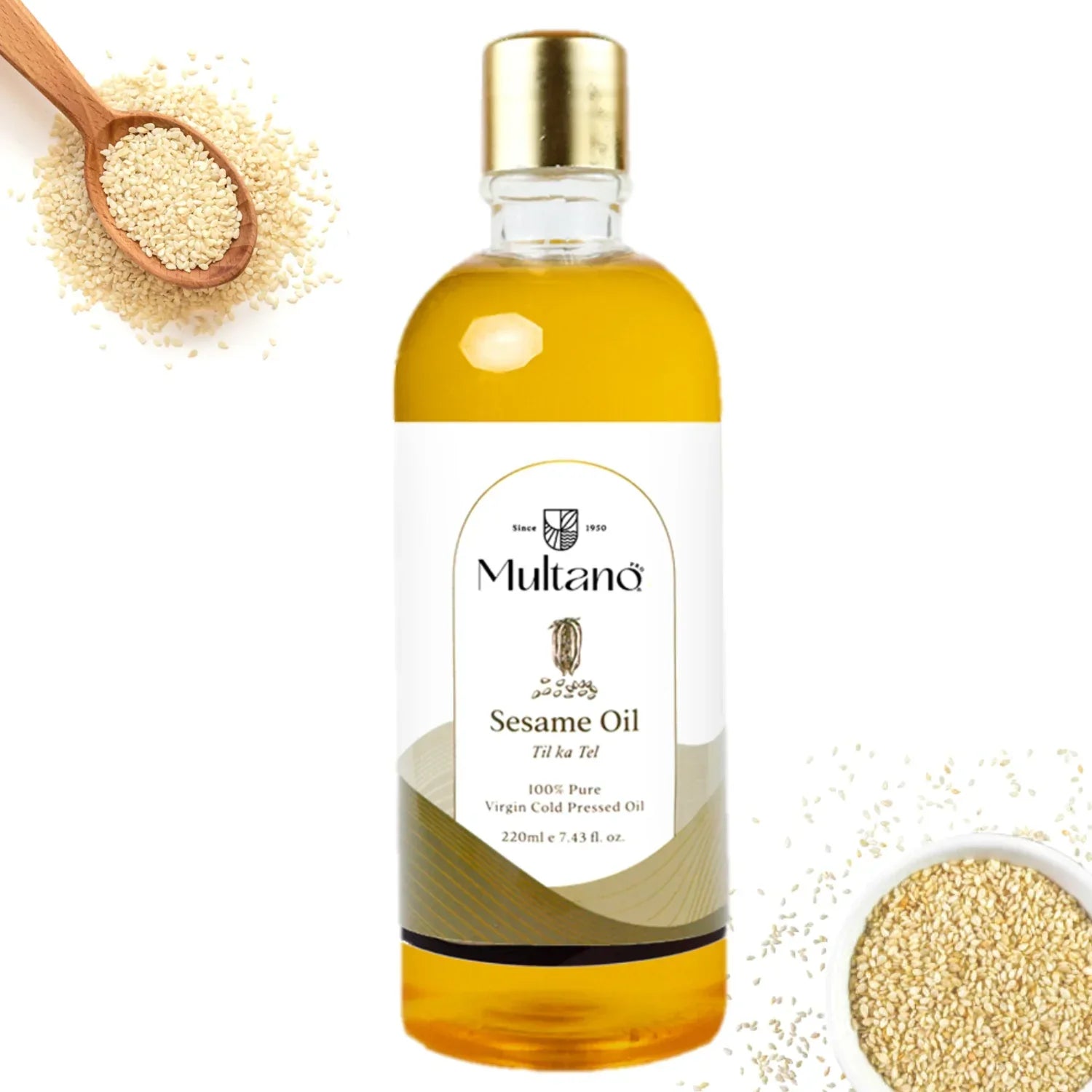 Multano Cold Pressed Sesame Oil