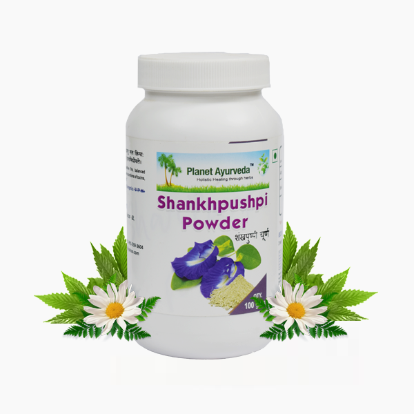 Planet Ayurveda Shankhpushpi Powder - 100 gms - DesiPick