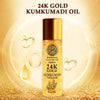 Buddha Natural 24k Gold Kumkumadi Oil - 100% Ayush Certified - Age Defying Gold Radiance - Real 24k Gold Flakes