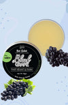 Nat Habit Men's Black Grape Lip Butter with Black Grape, Grapeseed, Desi Ghee & Raw Honey - 10g