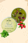 Nat Habit Mint Rosehip Lip Butter with Fresh Mint Leaves, Rosehip, Desi Ghee & Raw Honey - 10g