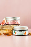 Nat Habit Multi Nut & Fig Rose Body Malai Combo for brightening & dry skin repair | 24-48 hr moisture (Pack of 2)