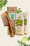 Nat Habit Wide Tooth Comb & Henna Paste Combo for Henna Care