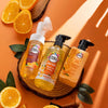Buds&Berries Tangerine Orange Natural Glow Combo - Facewash 150 ml + Body Wash 300 ml + Body Lotion 240 ml