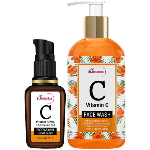St.Botanica Vitamin C Brightening Face Wash And Face And Body Oil Combo main image 0