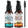 Wishcare Ultimate Under Eye Cream & Brow-Lash Growth Serum Combo