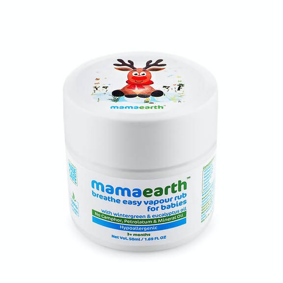 Mamaearth Breathe Easy Vapour Rub for Babies - 50 ml