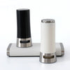 UMAI Salt and Pepper Container 60ml Magnetic Base Salt Pepper Sprinkler Dining Table Black White