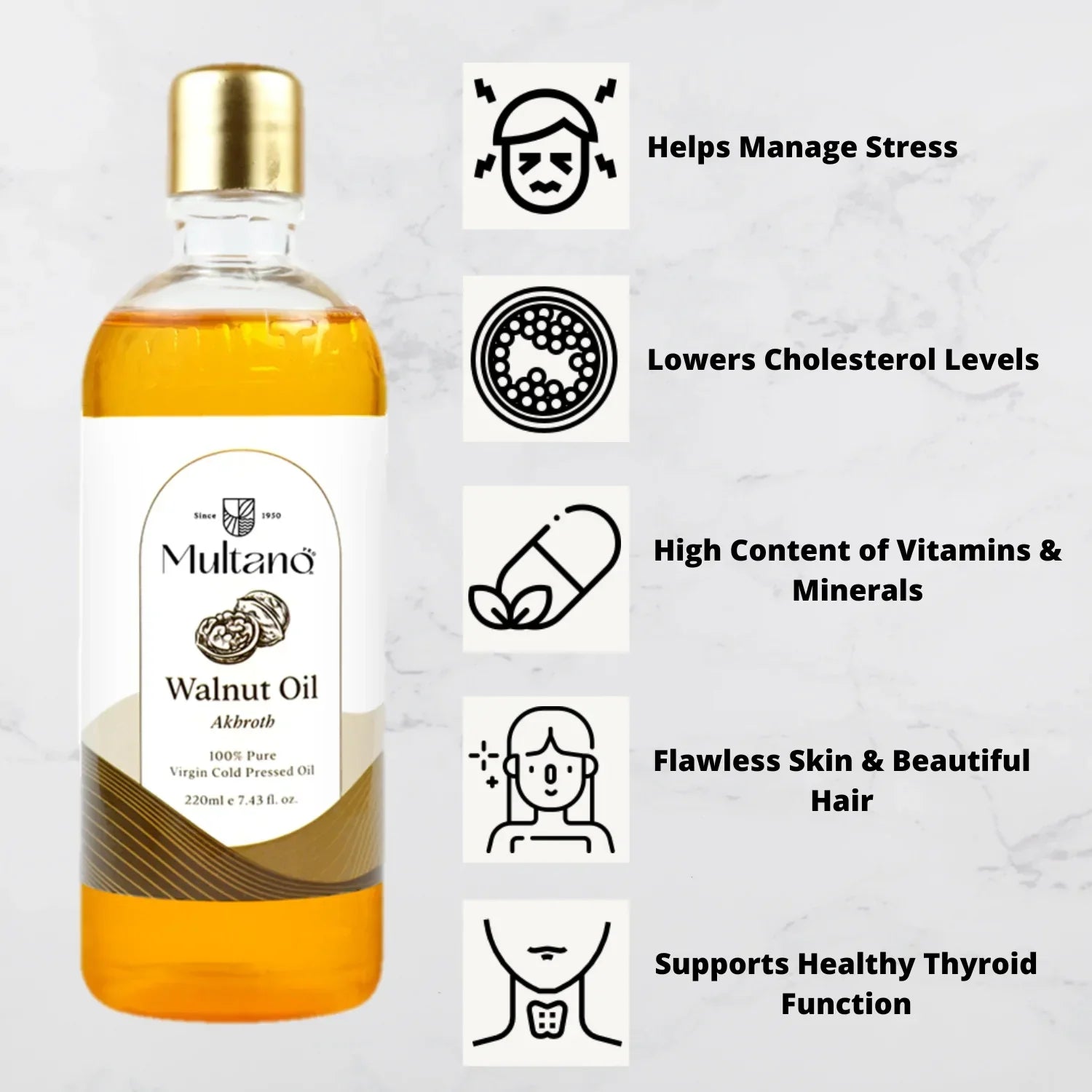 Multano Cold Pressed Walnut Oil