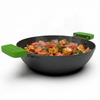 Esspy Pre Seasoned Cast Iron Kadhai With Silicon Handle Cover