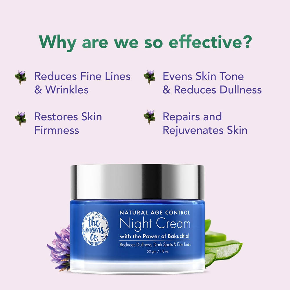 The Moms Co Natural Age Control Night Cream - 50 gms
