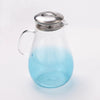 UMAI Premium Borosilicate Glass Jug 970ml Blue Modern Design LP064-BLE